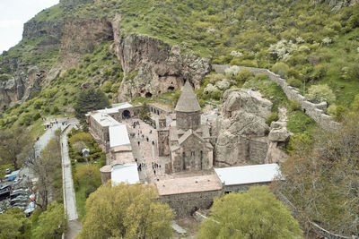 View of old ruins