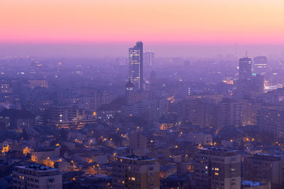 Bucharest panorama