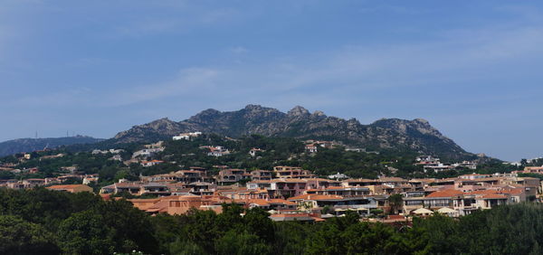 Porto cervo's cityscape