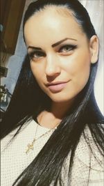 Portrait of beautiful woman