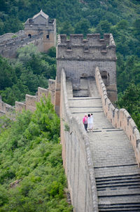 People at great wall of china