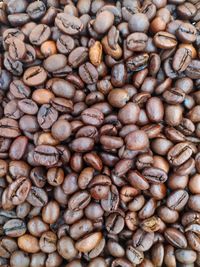 Full frame shot of coffee beans