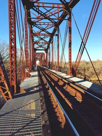 Old train bridge, texas.