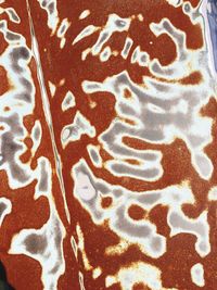 Full frame shot of ice cream