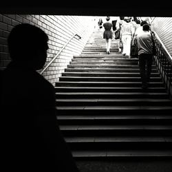 Low angle view of stairs