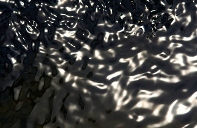 Full frame shot of ice cubes