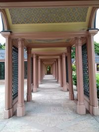 Corridor of building