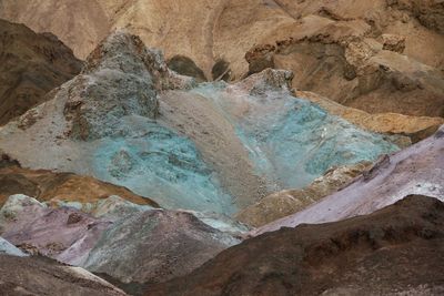 Close-up of multi colored rocks