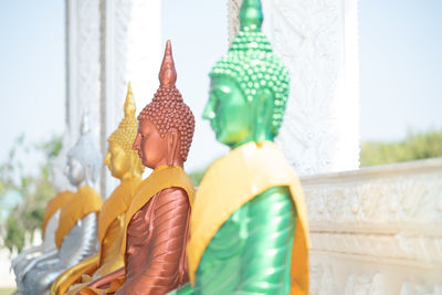 Close-up of christmas decorations