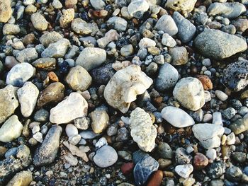 Full frame shot of stones