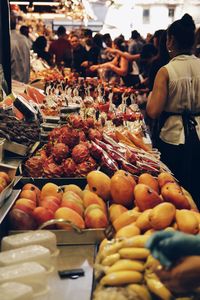 Vegetables for sale in market