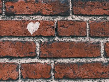 Full frame shot of brick wall