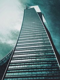 Low angle view of skyscrapers