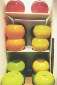 Close-up of container on table