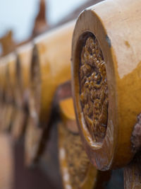 Close-up of rusty metal