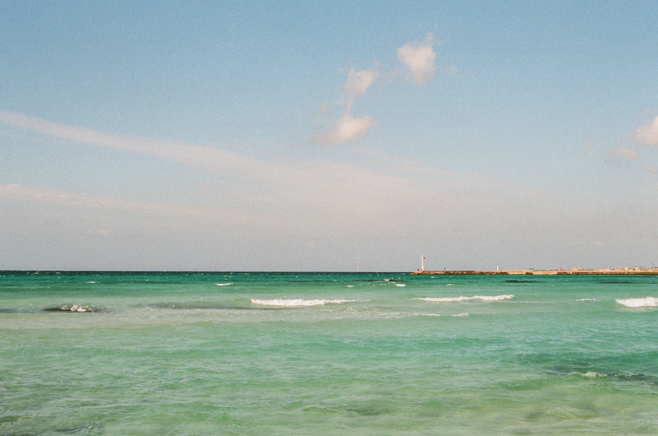 VIEW OF SEA AGAINST SKY