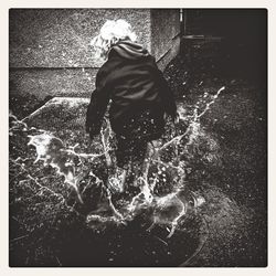 Close-up of woman in bikini