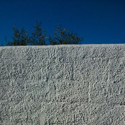 View of clear blue sky