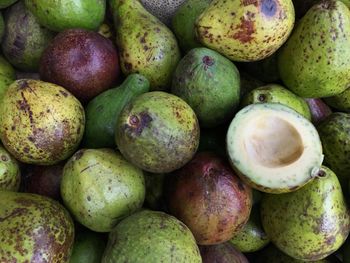 Full frame shot of fruits for sale at market stall