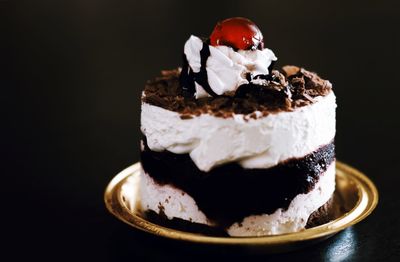 Close-up of ice cream