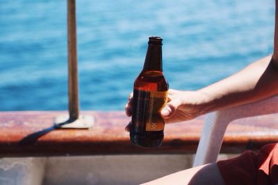 Close-up of cropped hand