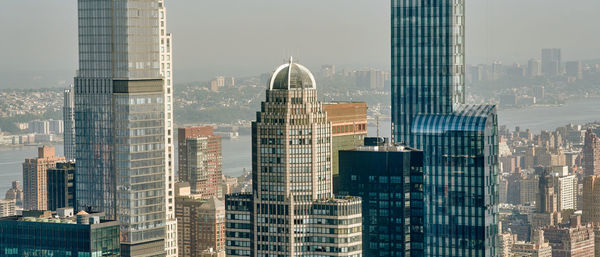 Modern buildings in city