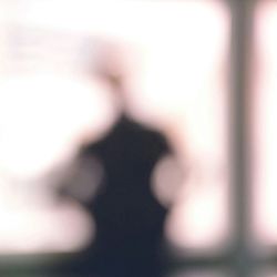 Defocused image of blurred lights