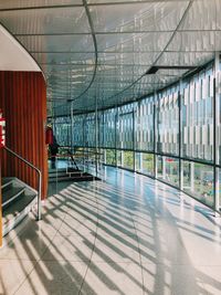 Interior of modern building