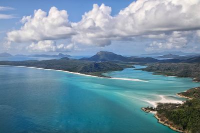 Whitehaven beach in australia, one of the most beautiful beaches of the world