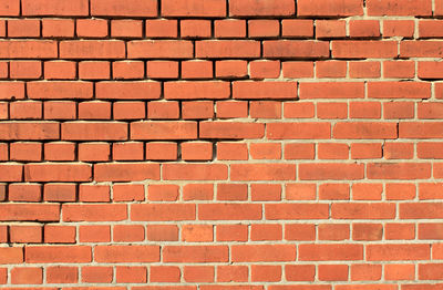 Full frame shot of brick wall