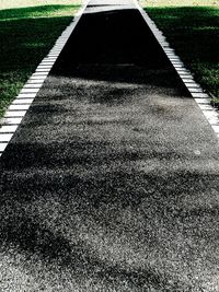 Close-up view of paving stone