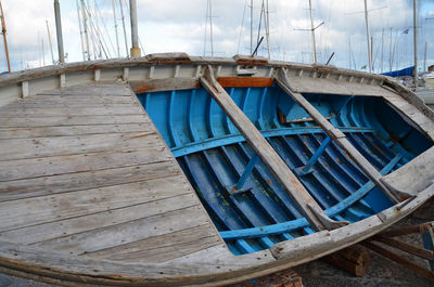 Boat in sea