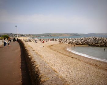 People on beach