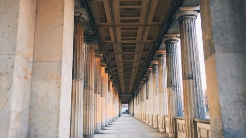 Corridor of building