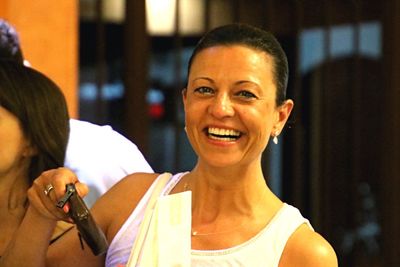 Portrait of young woman