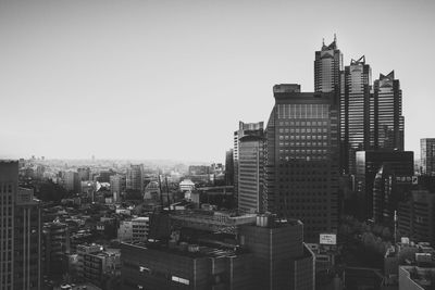 Skyscrapers in city