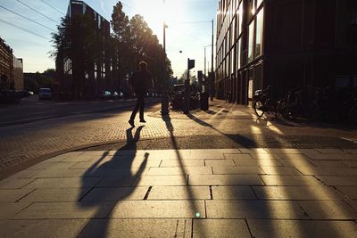 View of city street