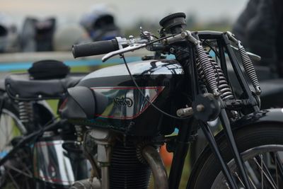 Vintage motorcycle