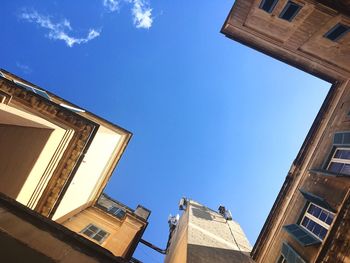 Low angle view of skyscraper