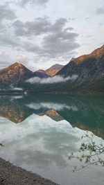 See panorama /lake in the evening