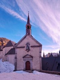 Low angle view of church