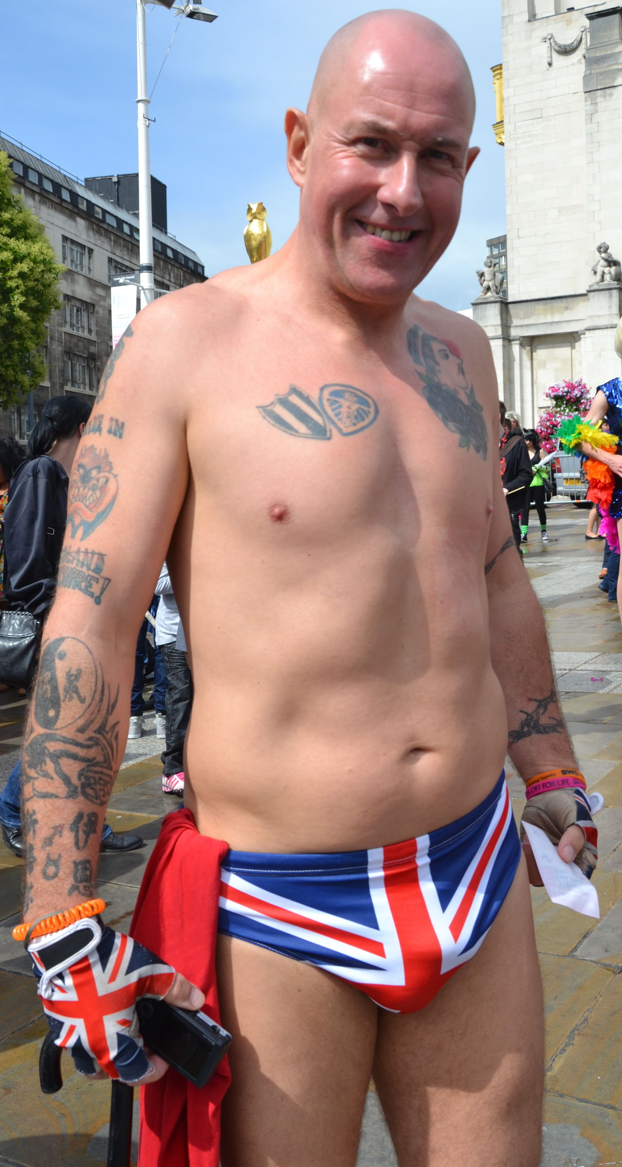 Union jack underpants