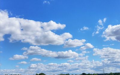 Low angle view of clouds in sky