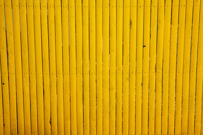 Full frame shot of yellow wall