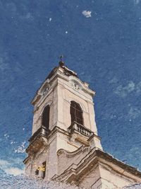 Low angle view of building against sky