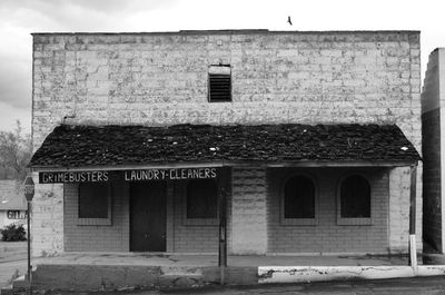 Exterior of old building