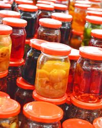 Close-up of food for sale at market