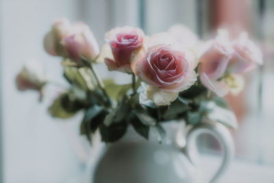 Close-up of rose bouquet
