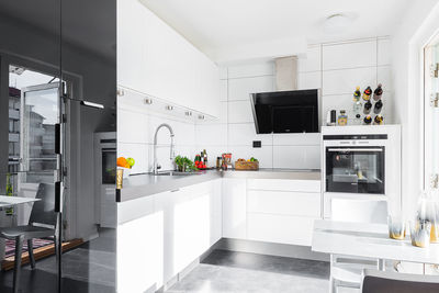 Interior of kitchen