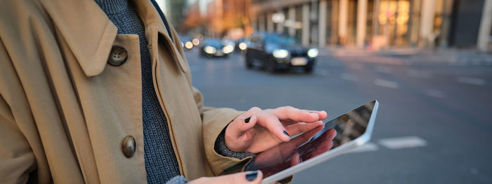 Young woman using mobile phone